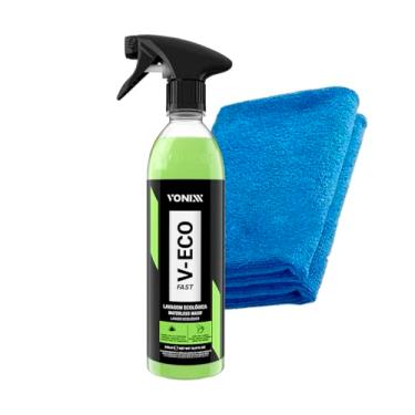 Imagem de Kit Cuidado Limpeza e Estética Automotiva Limpeza a Seco V-eco Fast 500ml Vonixx