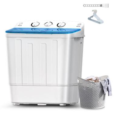 Imagem de Máquina de lavar DOGHLY Compact Mini Twin Tub 5kg/3kg, 115.0V