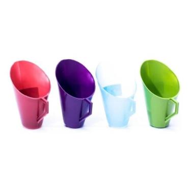 Imagem de Kit 3 Conchas Para Cereais Plastico Tamanho Media - DPG