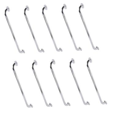 Imagem de Alça Apoio 70cm Suporte Anti Queda Kit 10 Uni Idoso Cadeirante Evita Acidente