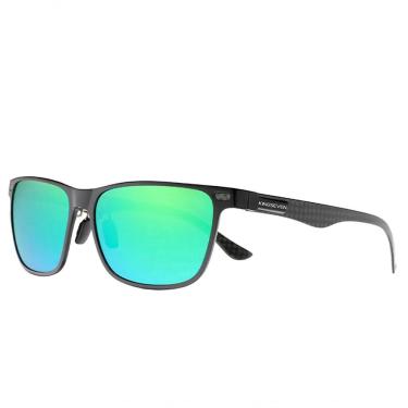 Imagem de Óculos De Sol Masculino Polarizado Design Piloto Com Proteção Uv400 Verde