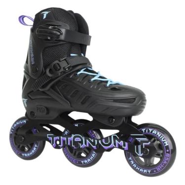 Imagem de Patins Inline Infantil Titanium V2 90mm Abec-7 Par Tamanho 33-36