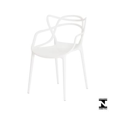 Imagem de Cadeira Allegra Branca Sala Cozinha Jantar