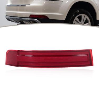 Imagem de JESYMBX Para Mercedes Benz X164 GL320 GL450 GL550 2007 2008 2009 Lâmpada de advertência do para-choque traseiro Lente vermelha refletora 1648201174 1648201274