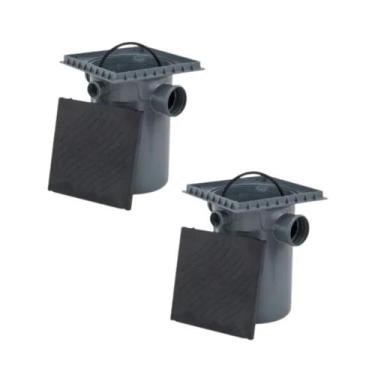 Imagem de Kit 2 - Caixa Gordura Multipla C/ Tampa Completa 300 Tigre