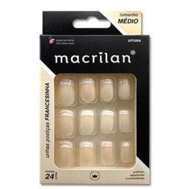 Imagem de Unhas Postiças UP309A Tamanho Médio Francesinha - Macrilan