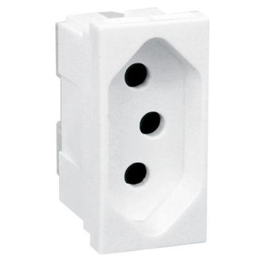 Imagem de Módulo Tomada PialPlus 2P+T 250V 3 Pólos - Legrand