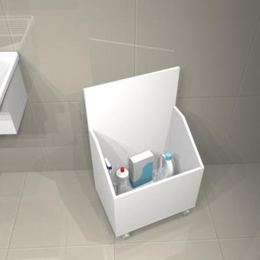 Imagem de Nicho Para Tanque Lavanderia Modelo Sem Perfil Gabinete - Decora Via N