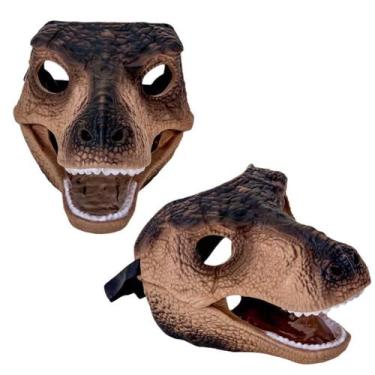 Imagem de Máscara Dinossauro Tirano Rex Brinquedo Menino Menina - Adijomar Brinq