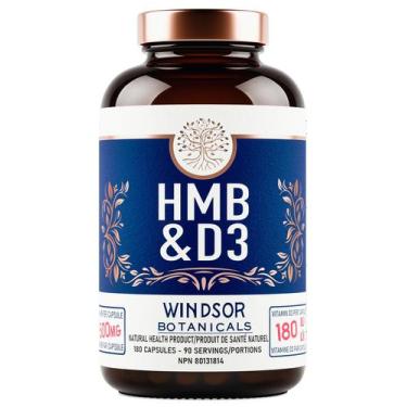 Imagem de Suplemento de cápsulas HMB 1.000 mg + Vitamina D3 90 dias - 180 cápsul