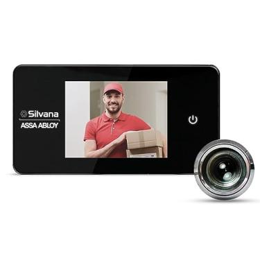 Imagem de Olho Mágico Digital Silvana Essential Tela Lcd 2,6" Preto