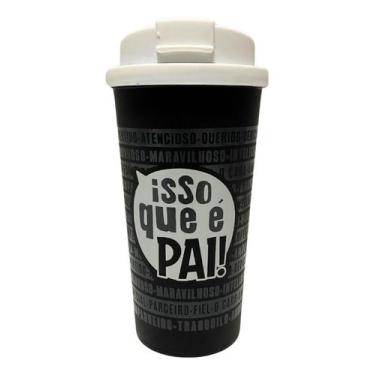 Imagem de Copo Café C/ Tampa Bucks 500ml Tema PersonalizadoP/Viagem - Uatt, Isso