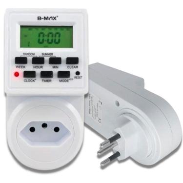 Imagem de Temporizador Timer Relógio Digital Tomada Programável Bivolt