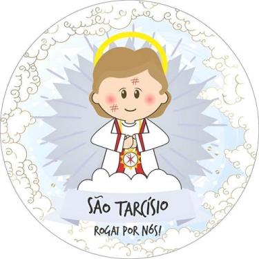 Imagem de Capas Painel Mini Redondo Mesa Religioso Infantil Decoração - NoBrand,