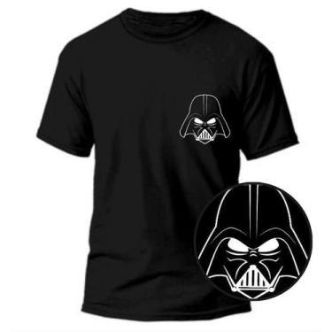 Imagem de Camiseta Unissex Star Wars Darth Vader - loja dinka, m, Preto