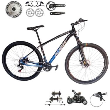 Imagem de Bicicleta Aro 29 Ksw Xlt 12 Velocidades Freio Hidraulico (PRETO/AZUL/PRATA, 15)