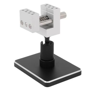 Imagem de ZIZEV Mini torno portátil ajustável, torno de fixação com 14 hastes de aço inoxidável e mangas de silicone para reparo de eletrônicos de fabricação de modelos de joias