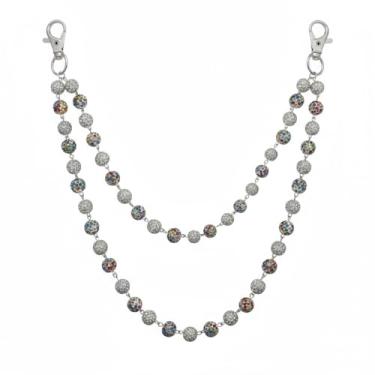 Imagem de YUEFUDU Corrente de bolsa, corrente para calças, General, argila de cerâmica