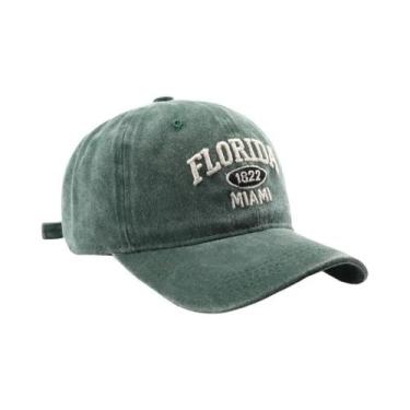 Imagem de Boné De Beisebol Retro Vintage De Algodão Unissex Bordado, Chapéu Casu