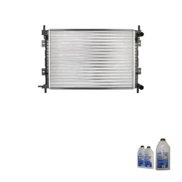 Imagem de Kit Radiador Ford Courier Fiesta 00>02 e Ka 09>11 Com Água Desmineralizada