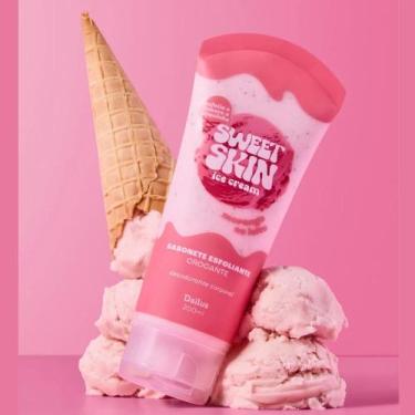 Imagem de Dailus Sweet Skin Kit Morango ao Leite Sabonete Esfoliante + Creme Hid