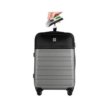 Imagem de Mala de Viagem Armor - Para Despachar - Gshield + Balança Digital Portátil para Bagagem - Verde