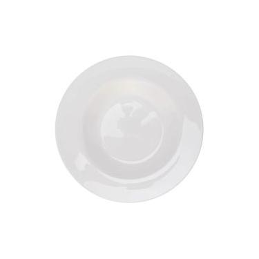 Imagem de Prato de Vidro Opalino Friends Branco Branco