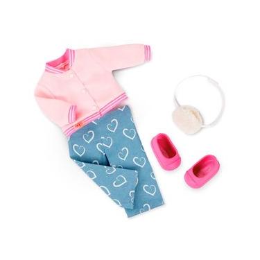 Imagem de Conjunto Roupa Escolar Our Generation Jaqueta Universitária