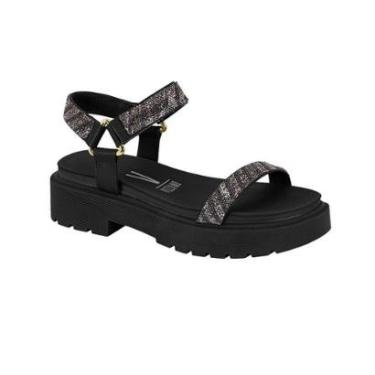 Imagem de SANDALIA VIZZANO PLATAFORMA STRASS REF 6499.103.27030-Feminino