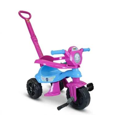 Imagem de Triciclo de Passeio e Pedal Infantil Kemotoca 3 Em 1 Baby Dog Kendy