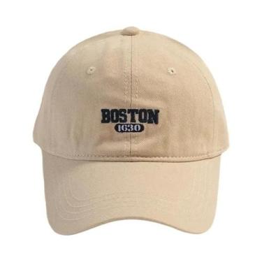 Imagem de Boné Masculino Grande De 62cm Com Bordado Estilo Coreano, Aba Curva, B