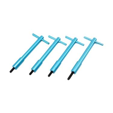 Imagem de NITAGO Kit com 4 parafusos de fixação da tampa de válvulas em formato de T, acessórios de reparo de alto desempenho, fácil de instalar, para substituição da