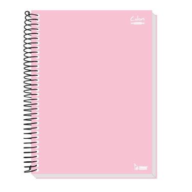 Imagem de Caderno Universitário Tamoio Espiral 96Fls Neutro Rosa 2144