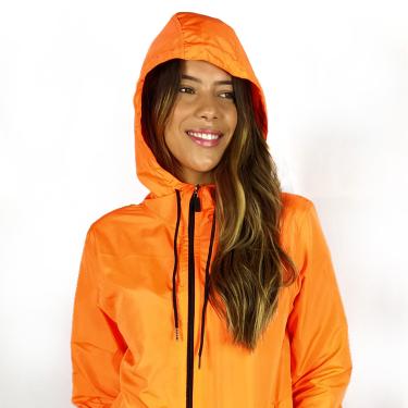 Imagem de Jaqueta Corta Vento Feminino Orange Light Diamond Colors WSS Brasil
