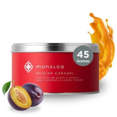 Imagem de Chá Puerh Belgian Caramel Moncloa Lata 45g
