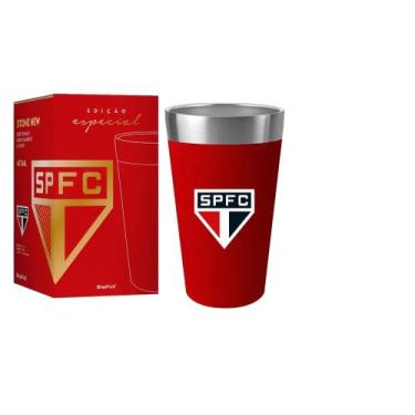 Imagem de Copo térmico new stone - são paulo série ouro - brasfoot