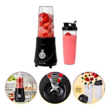 Imagem de Liquidificador Portátil Blender Smart 300W preto - Mimo Style, 110V
