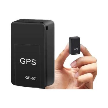 Imagem de Mini Rastreador GPS Portátil Para Carro GF07, Localizador Veicular Mag