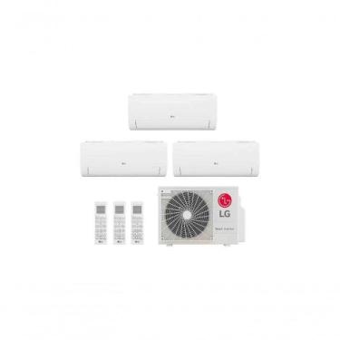 Imagem de Ar Condicionado Multi Split Inverter 3 Ambientes (Hiwall 1X 9.000BTUS,