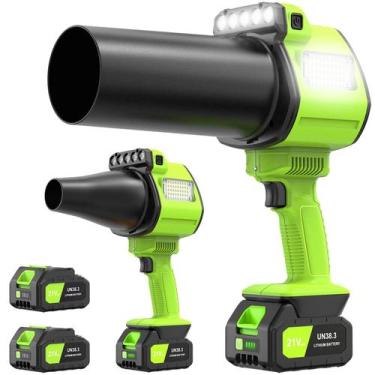 Imagem de Soprador de Folhas OGERY Sem Fio, Sem Escovas, 2 Baterias, LED