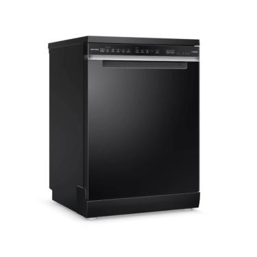 Imagem de Lava Louças Brastemp 15 Serviços Smart Sensor BLF61AE Preta 110V