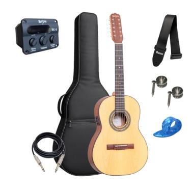 Imagem de Viola Caipira Rozini Rv155 Ativa Fosca + Acessórios
