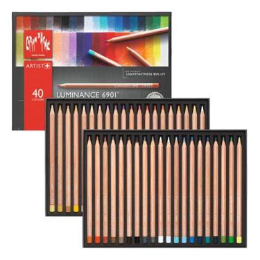 Imagem de Lápis De Cor 40 Cores Luminance Caran D' Ache - Caran d'Ache