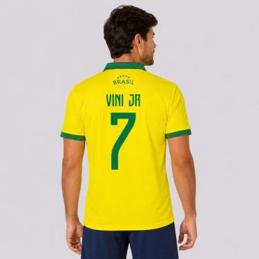 Imagem de Polo Brasil Penta Amarela 7 Vini Jr - Balboa, EG