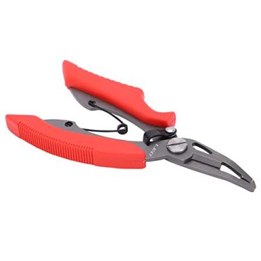 Imagem de Alicate de peixe, Alicate de pesca de aço inoxidável Equipamento de pesca Cabo ergonômico antiderrapante para pesca para pescador