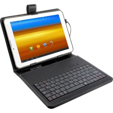 Imagem de Tablet Multilaser M7 32GB Dual Chip 3G, Função Celular, Tela 7 NB362 + Capa com Teclado