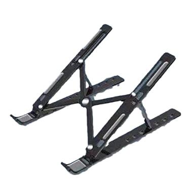 Imagem de Suporte portátil de liga para laptop, suporte de tablet, plástico dobrável para suportes de computador
