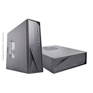Imagem de GABINETE K-MEX SLIM MICRO ATX GM-01TD USB 2.0/3.0 C/FONTE PS-200- GM01TDXQ0010B0X