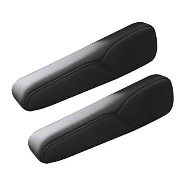 Imagem de DKIIGAME estofamento de apoio de braço de couro preto para Honda CR-V 07 08 09 4 portas