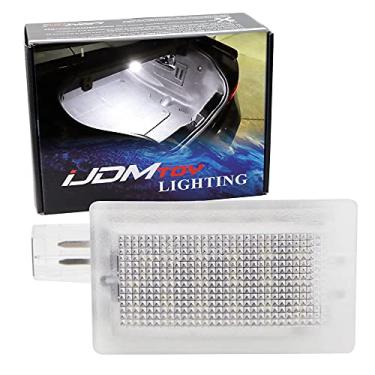 Imagem de iJDMTOY Conjunto de luz de área de carga de porta-malas de LED branco xenon de alta potência super brilhante 2W compatível com Dodge Challenger Charger Dart Magnum Chrysler 200 300 Sebring, alimentado